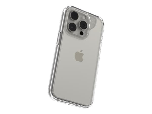 Zagg Crystal Palace - Baksidedeksel for mobiltelefon - blank - for Apple iPhone 15 Pro