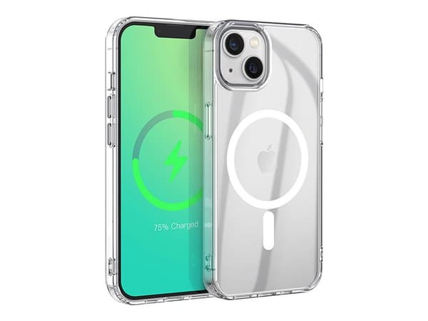 eSTUFF Infinite Oslo - Baksidesskydd för mobiltelefon - magnetic, 100% recycled - MagSafe-kompatibilitet - termoplastisk polyuretan (TPU), polykarbon