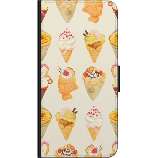 Lommeboketui til Motorola Moto E7 Power med Glassig motiv