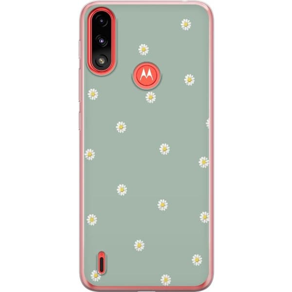 Mobildeksel til Motorola Moto E7 Power med Prestekrage motiv