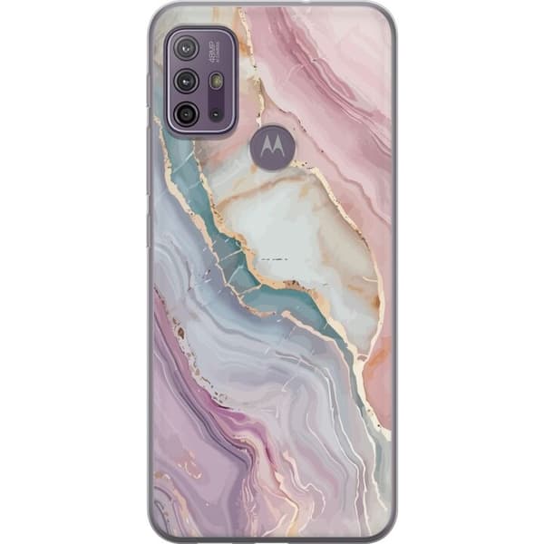 Mobilcover til Motorola Moto G10 med Marmor motiv