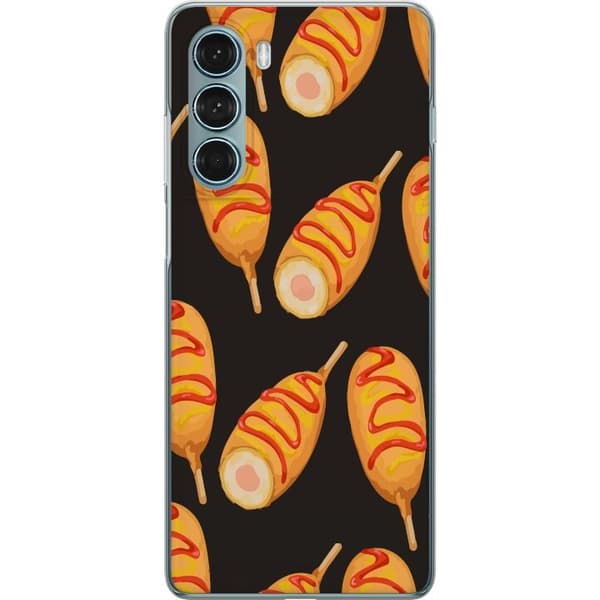 Mobilcover til Motorola Moto G200 5G med Kyllingedrumstick motiv