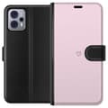 Miniatyrbillede 1 af 4: Tegnebogsetui til Motorola Moto G23 med Hjerte motiv