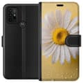 Pikkukuva 1 / 4: Lompakkokotelo Motorola Moto G30-laitteelle, jossa on Posliinikukka kuvio