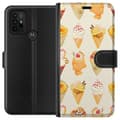Miniatyrbilde 2 av 4: Lommeboketui til Motorola Moto G30 med Glassig motiv