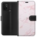 Miniatyrbillede 1 af 4: Tegnebogsetui til Motorola Moto G30 med Rosa Hjerte motiv