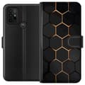 Miniatyrbillede 1 af 4: Tegnebogsetui til Motorola Moto G30 med Luksuriøst Mønster motiv