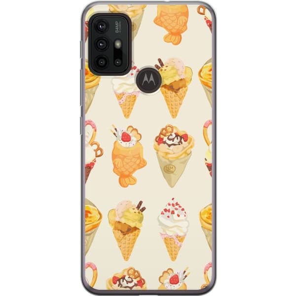 Mobilskal till Motorola Moto G30 med Glassigt motiv
