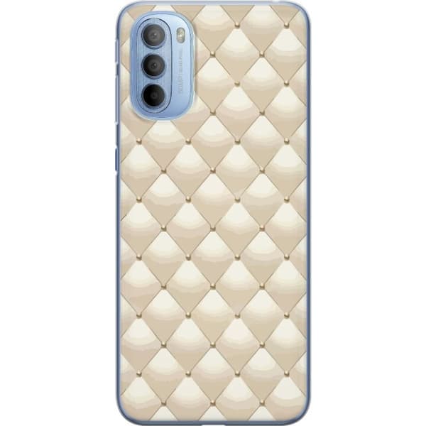 Mobilcover til Motorola Moto G31 med Guldglans motiv