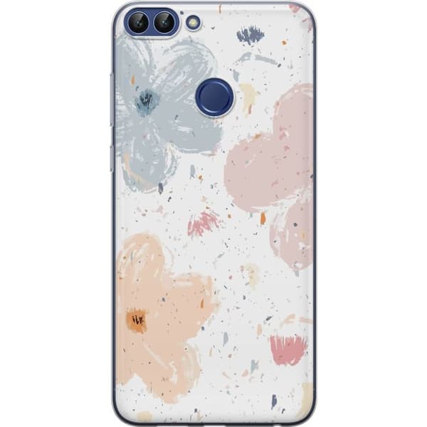 Kännykkäkuori Huawei P smart-laitteelle, jossa on Kukat kuvio