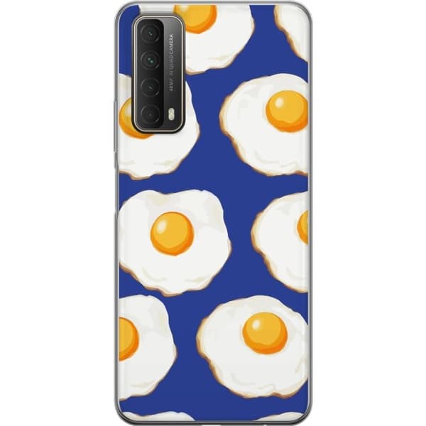 Kännykkäkuori Huawei P smart 2021-laitteelle, jossa on Paistetut munat kuvio