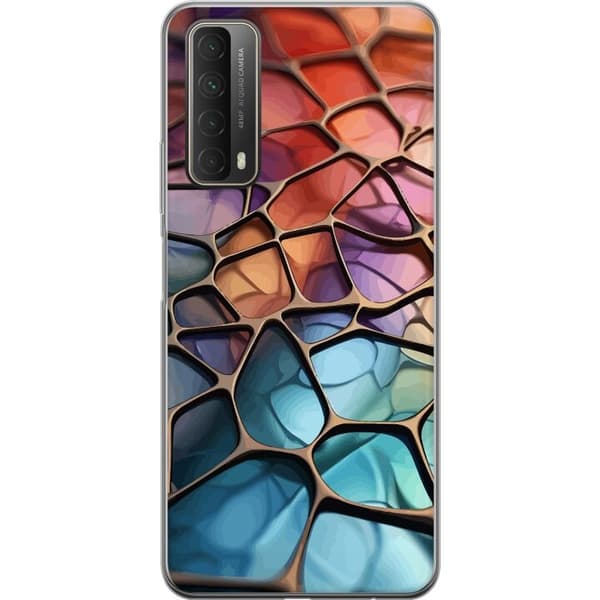 Mobildeksel til Huawei P smart 2021 med Metalliskt mønster motiv
