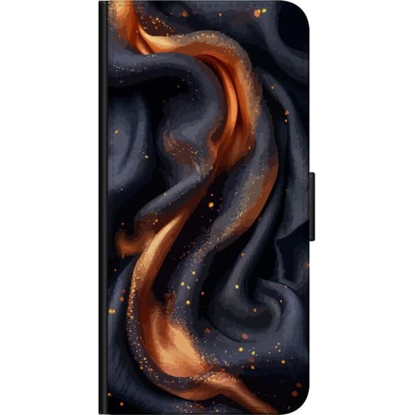 Lompakkokotelo Huawei P smart 2019-laitteelle, jossa on Tulinen silkki kuvio