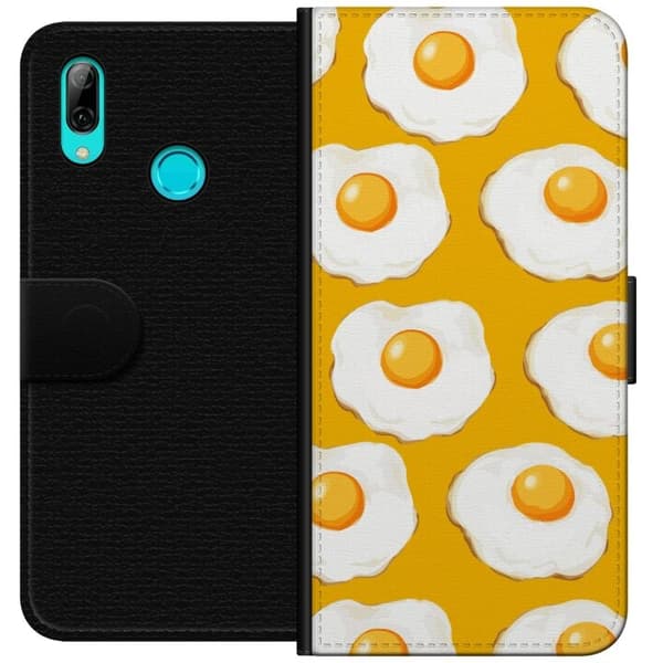 Plånboksfodral till Huawei P smart 2019 med Stekt ägg motiv