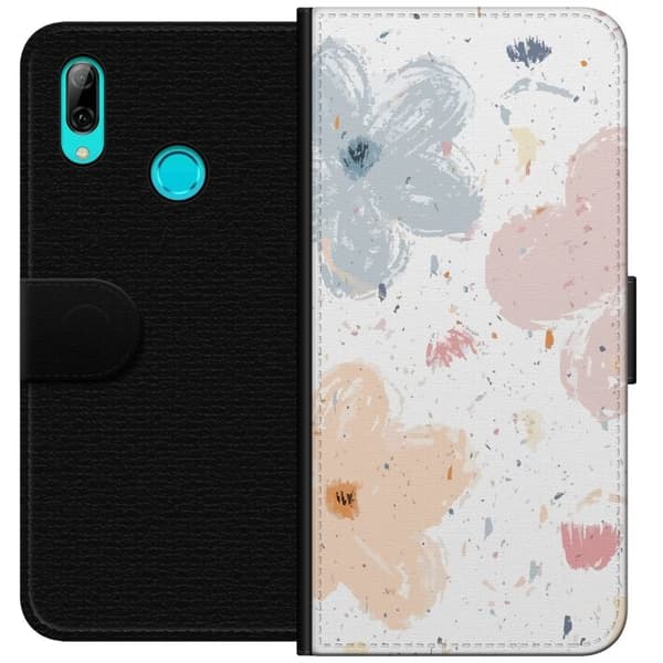Plånboksfodral till Huawei P smart 2019 med Blommor motiv