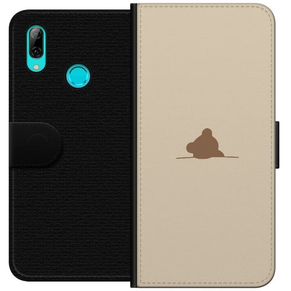 Tegnebogsetui til Huawei P smart 2019 med Nalle motiv