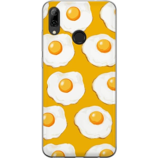 Mobilcover til Huawei P smart 2019 med Stegt æg motiv
