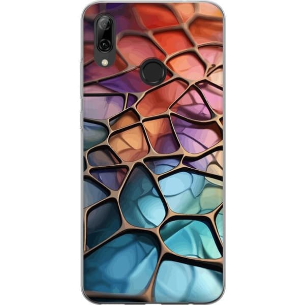 Mobildeksel til Huawei P smart 2019 med Metalliskt mønster motiv