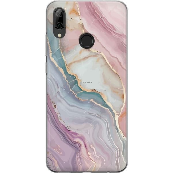 Kännykkäkuori Huawei P smart 2019-laitteelle, jossa on Marmori kuvio