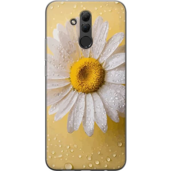 Mobildeksel til Huawei Mate 20 lite med Porselensblomst motiv