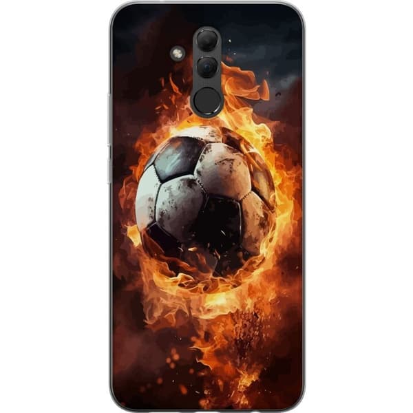 Mobildeksel til Huawei Mate 20 lite med Fotball motiv