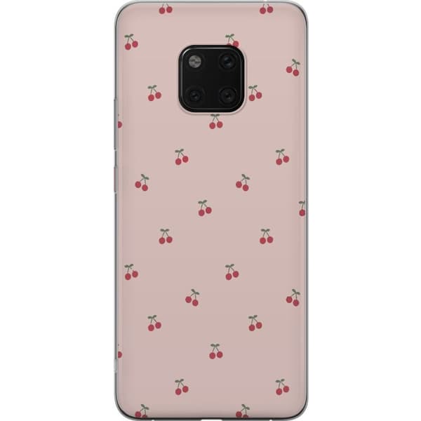 Mobilcover til Huawei Mate 20 Pro med Kirsebær motiv