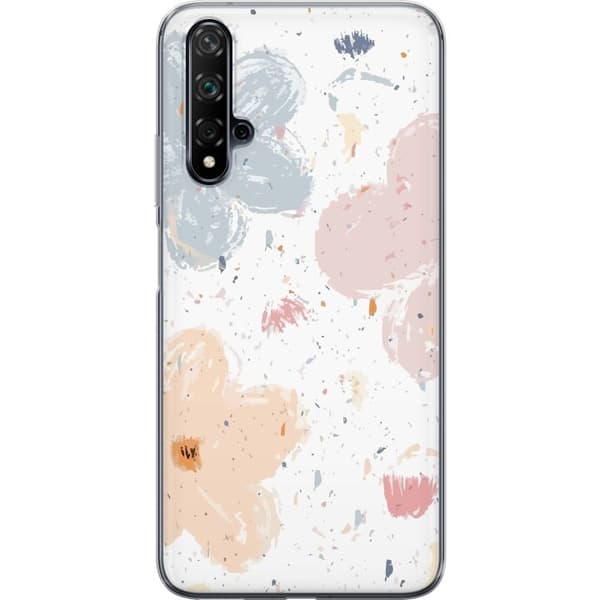 Mobildeksel til Huawei nova 5T med Blomster motiv