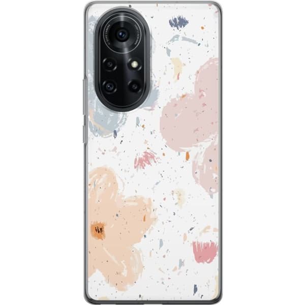 Kännykkäkuori Huawei nova 8 Pro-laitteelle, jossa on Kukat kuvio