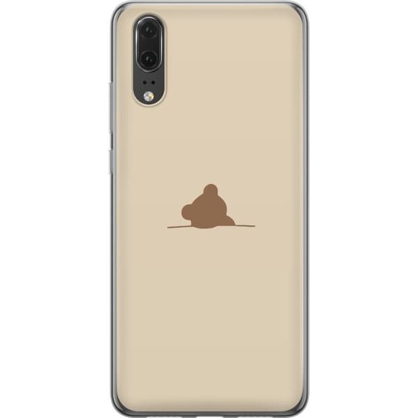 Mobildeksel til Huawei P20 med Nalle motiv