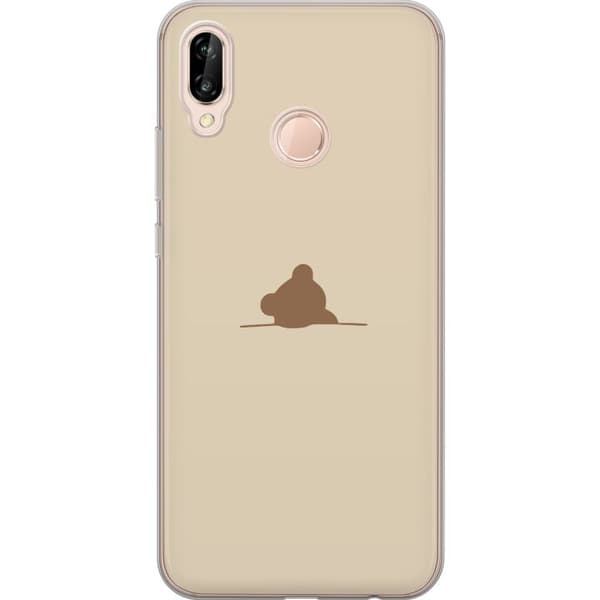 Kännykkäkuori Huawei P20 lite-laitteelle, jossa on Nalle kuvio