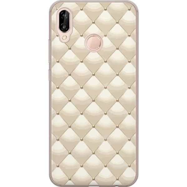 Kännykkäkuori Huawei P20 lite-laitteelle, jossa on Kultakiilto kuvio