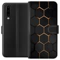 Miniatyrbilde 1 av 4: Lommeboketui til Huawei P30 med Luksuriøst Mønster motiv