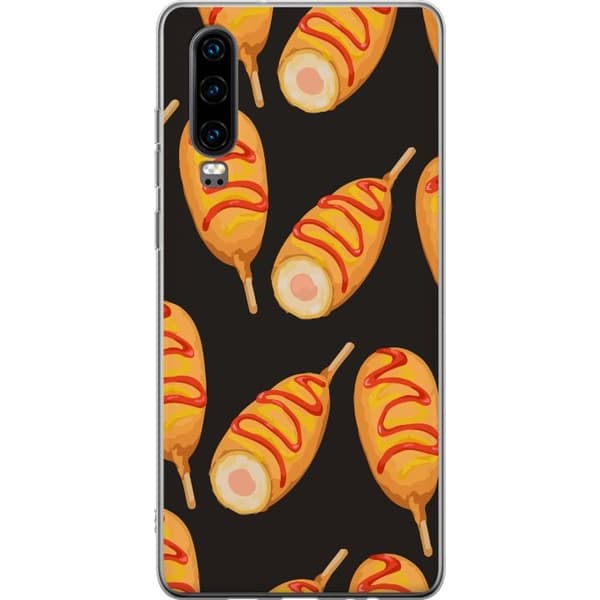 Kännykkäkuori Huawei P30-laitteelle, jossa on Kanan reisi kuvio
