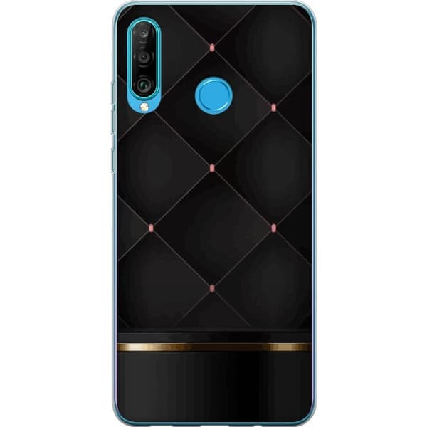 Mobilcover til Huawei P30 lite med Luksuslinje motiv
