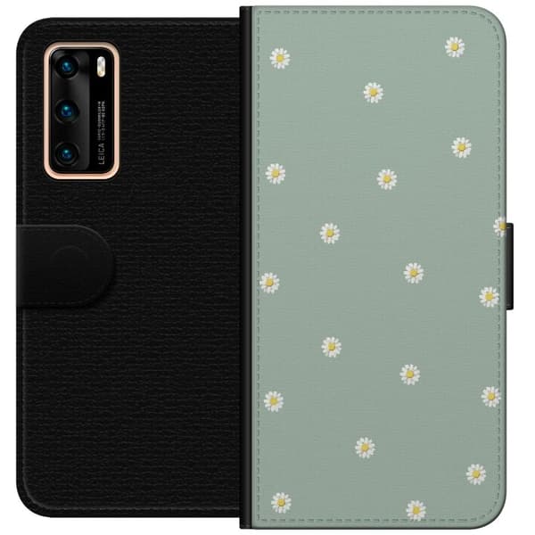 Lommeboketui til Huawei P40 med Prestekrage motiv