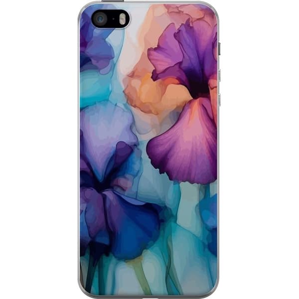Mobilcover til Apple iPhone 5s med Magiske blomster motiv