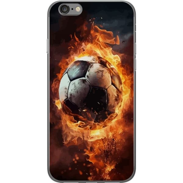 Kännykkäkuori Apple iPhone 6-laitteelle, jossa on Jalkapallo kuvio