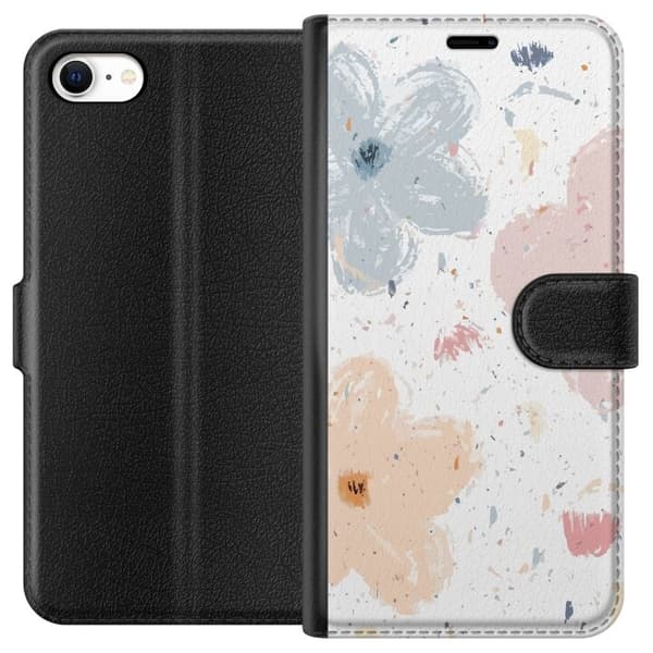 Tegnebogsetui til Apple iPhone 6s med Blomster motiv