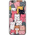 Miniatyrbilde 1 av 2: Mobildeksel til Apple iPhone 6s med Kattmønster motiv