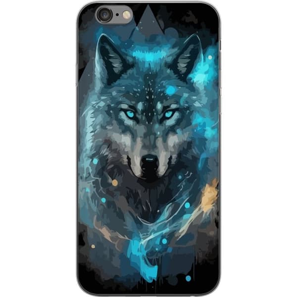 Mobilskal till Apple iPhone 6s Plus med Varg motiv