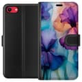 Miniatyrbilde 1 av 4: Lommeboketui til Apple iPhone 7 med Magiske blomster motiv