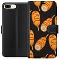 Miniatyrbillede 2 af 4: Tegnebogsetui til Apple iPhone 7 Plus med Kyllingedrumstick motiv