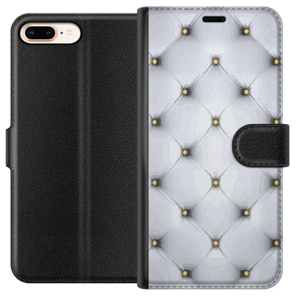 Tegnebogsetui til Apple iPhone 7 Plus med Luksuriøst motiv