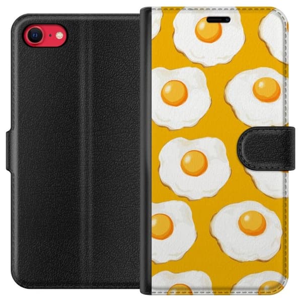 Lommeboketui til Apple iPhone SE (2020) med Stekt egg motiv