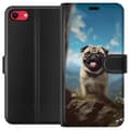 Miniatyrbilde 1 av 4: Lommeboketui til Apple iPhone SE (2020) med Glad Hund motiv