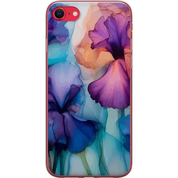 Mobilcover til Apple iPhone SE (2020) med Magiske blomster motiv