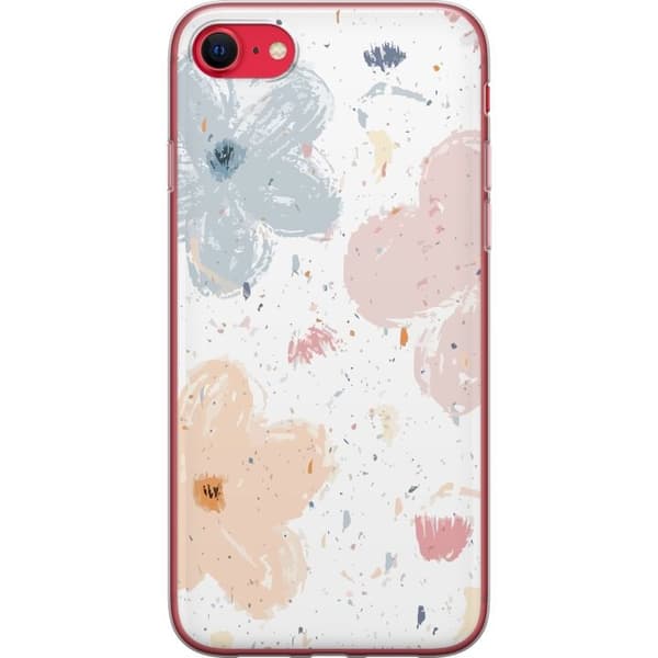 Mobildeksel til Apple iPhone SE (2020) med Blomster motiv