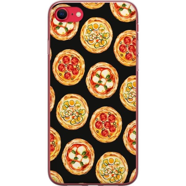 Mobildeksel til Apple iPhone SE (2020) med Pizza motiv