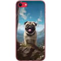 Miniatyrbilde 1 av 2: Mobildeksel til Apple iPhone SE (2020) med Glad Hund motiv