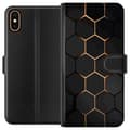 Miniatyrbilde 1 av 4: Lommeboketui til Apple iPhone XS med Luksuriøst Mønster motiv
